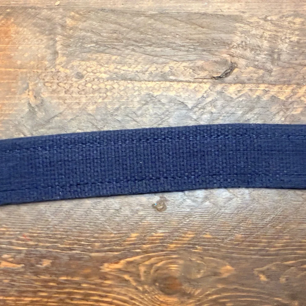 BOYS VINEYARD VINES MULTI COLOR Letter E COTTON/LEATHER BELT SIZE 26